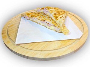 Блин с ветчиной и сыром