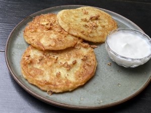 Драники с греческим йогуртом
