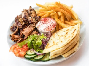 Восточный дурум с курицей стандарт