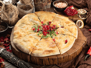 Хачапури с мясом Кубдаури