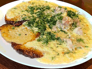 Мачанка с драниками