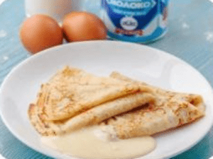 Блинчик со сгущенкой